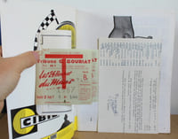 Programme officiel Les 24 heures du Mans 1967, 10 et 11 Juin 1967 avec sa liste officielle, 2 tickets et place de parking
