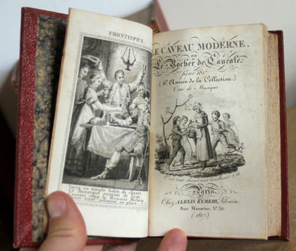 Le caveau moderne, le rocher de cancalle, chansonnier de table, Composé des meilleures Chansons de l'ancien Caveau, des Dîners du Vaudeville, de la ...