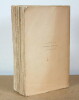 Dictionnaire des artistes & artisans manceaux, notes et documents, 2 tomes COMPLET. L'abbé Gustave-René Esnault et L'abbé JL Denis