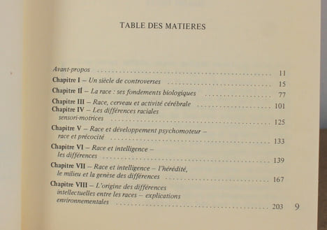 Race et intelligence. Jean-Pierre Hébert