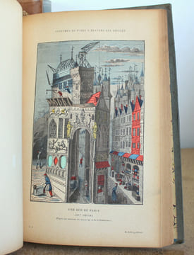 Paris à travers les siècles, Histoire nationale de paris et des parisiens depuis la fondation de Lutèce jusqu’à nos jours, 6 tomes COMPLET. H. Gourdon ...
