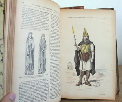 Paris à travers les siècles, Histoire nationale de paris et des parisiens depuis la fondation de Lutèce jusqu’à nos jours, 6 tomes COMPLET. H. Gourdon ...