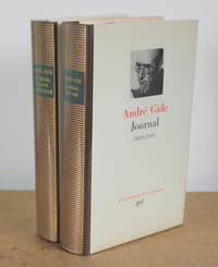 JOURNAL SOUVENIR 1889-1939 ET 1939-1949 DE ANDRÉ GIDE, tome 1 et 2 COMPLET – Bibliothèque de la Pléiade