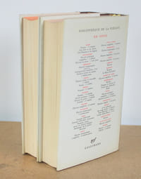 JOURNAL SOUVENIR 1889-1939 ET 1939-1949 DE ANDRÉ GIDE, tome 1 et 2 COMPLET – Bibliothèque de la Pléiade