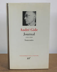 JOURNAL SOUVENIR 1889-1939 ET 1939-1949 DE ANDRÉ GIDE, tome 1 et 2 COMPLET – Bibliothèque de la Pléiade