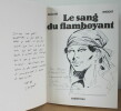 Le sang du flamboyant avec un Dessin hommage signé. Migeat et Auclair