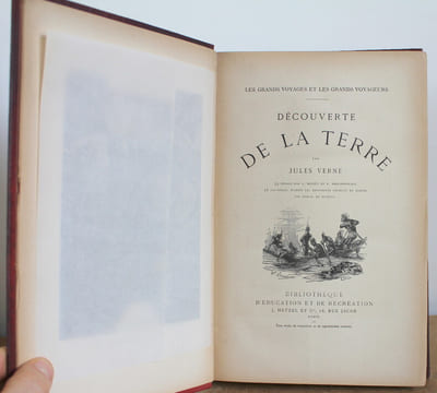 Découverte de la terre. Jules Verne