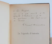 Antonia, Légende dramatique en trois parties : Antonia, Le chevalier du passé, la fin d'Antonia