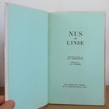 Nus de l'Inde. préface de J. L. Swiners