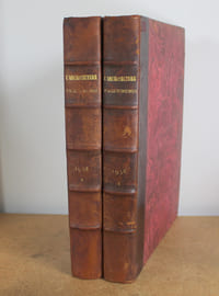 Reliure L'architecture d'aujourd'hui 1938, Deux tomes COMPLET, Revue mensuelle