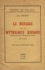Le Message de la Mythologie Hindoue : Conférences Faites à l'Université de Genève - Editions Derain Lyon 1950. HERBERT Jean - 