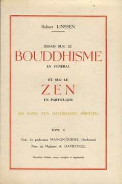 Essais sur la Bouddhisme en Général et sur le Zen en Particulier : Les Bases d'un Matérialisme Spirituel tome II - Editions Le Cercle du Livre Paris ...