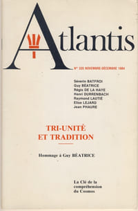 Tri-Unité et Tradition : Hommage à Guy Béatrice - Publication de l'Association Culturelle Atlantis Vincennes 1984