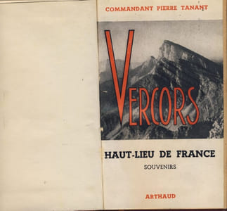 Vercors haut lieu de France, Souvenirs - Éditions Arthaud - Grenoble 1947