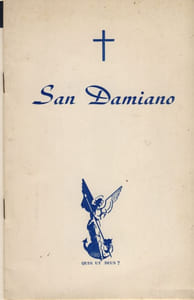 SAN DAMIANO quis ut Deus ? - Imprimerie Saint Michel 53150 St-Céneré 1968