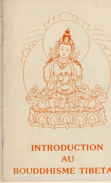 Introduction au bouddhisme tibetain - Editions A.C.B.T. - 1984. Djamyang Khandro selon les enseignements de son Eminence Phende Rinpoche , Jamyang ...