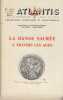 La danse sacrée à travers les âges -  Publication de l'association culturelle Atlantis - Vincennes 1974. Atlantis (revue) -