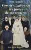 Comment paye-t-on les fautes de ses anc&ecirc;tres - Editions Descl&eacute;e de Brouwer - Paris 1998. CANAULT Nina -