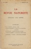 La Revue Naturiste 1er. trimestre 1953 - Editions de la Société Naturiste Française fondée par le Docteur Paul Carton à Brevannes Seine et Oise. ...