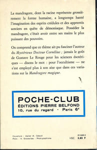 La mandragore magique - Téraphim - Golem - Abdroïdes - Homoncules
