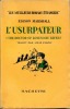 L'usurpateur (The Doctor of Lonesome River). MARSHALL Edison