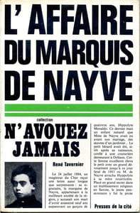 L'affaire du marquis de Nayve