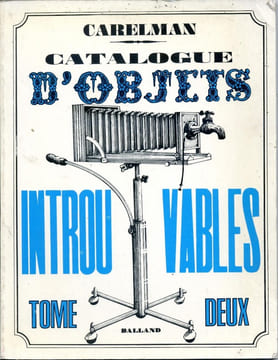 Catalogue d'objets introuvables Tome 2. CARELMAN