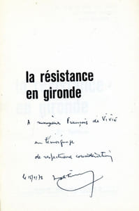 La résistance en Gironde (Témoignages)