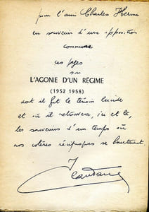 L'agonie d'un régime (1952-1958)