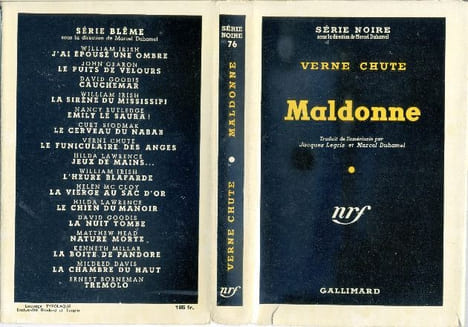 Maldonne (Wayward Angel) . CHUTE Verne