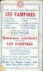 Les vampires 4 : Satanas. FEUILLADE Louis et MEIRS George