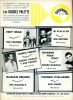 Juke Box n° 71 du 1° Septembre 1962 - 4° coupe d'Europe du tour de chant au casino de Knokke-le-Zoute - Dion - Bobby Rydell - Nancy Sinatra - Paul ...