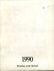Calendrier Simenon 1990 - Blondiau Print Beersel (1990) - 15 feuillets 280 x 215 sur papier fort sous une reliure à spirale - Préface de Jean-Baptiste ...