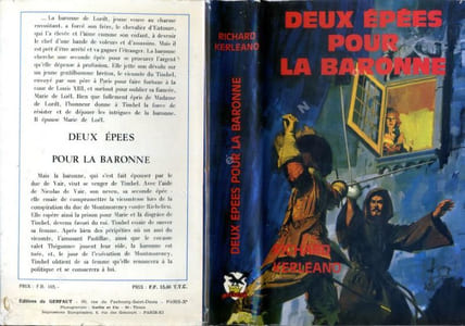 Deux épées pour la Baronne (roman de cape et d'épée)
