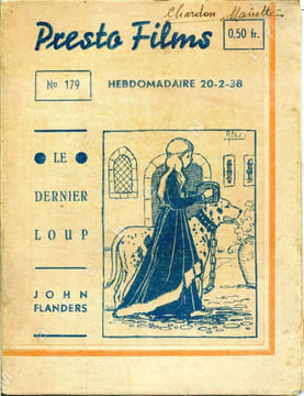 Le dernier loup. FLANDERS John