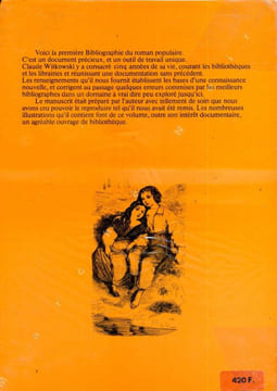 Monographie des éditions populaires - Les romans à quatre sous - Les publications illustrées à 20 centimes 1848-1870. WITKOWSKI Claude