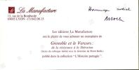 Grenoble et le Vercors de la résistance à la libération 1940 -1944 (Actes du Colloque tenu à Grenoble à lInstitut dEtudes Politiques sous la direction ...