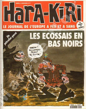 HARA-KIRI HEBDO - Le journal de l'Europe à feu et à sang - Collection complète en 10 numéros. COLLECTIF