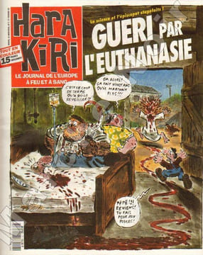 HARA-KIRI HEBDO - Le journal de l'Europe à feu et à sang - Collection complète en 10 numéros. COLLECTIF