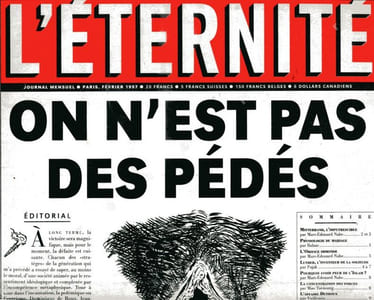 L'ETERNITE n° 1 (Journal  mensuel)