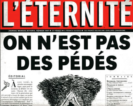 L'ETERNITE n° 1 (Journal mensuel). NABE Marc-Edouard / VUILLEMIN Philippe / PAJAK