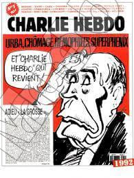 CHARLIE HEBDO n° 1 du 1° Juillet 1992 - Urba, Chômage, Hémophiles, Superphénix