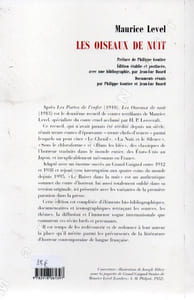 Les Oiseaux de nuit (Nouvelles)