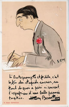Les Onotographes (Petit album publicitaire stylos Onoto). SEM (GOURSAT, Georges, dit)