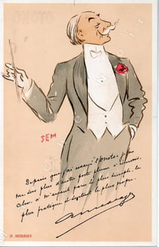 Les Onotographes (Petit album publicitaire stylos Onoto). SEM (GOURSAT, Georges, dit)