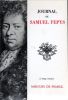 Journal de Samuel Pepys. PEPYS Samuel
