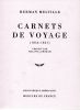 Carnets de voyage (1856 - 1857) (Journal 1856 - 1857). MELVILLE Herman
