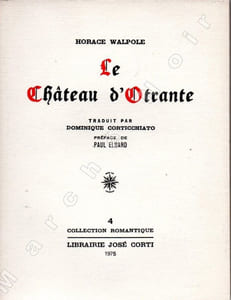 Le château d'Otrante, Histoire Gothique