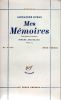 Mes Mémoires en 5 volumes (1954-1968). DUMAS Alexandre