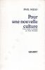 Pour une nouvelle culture. NIZAN Paul